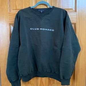 Vintage Club Monaco Sweatshirt (Green)